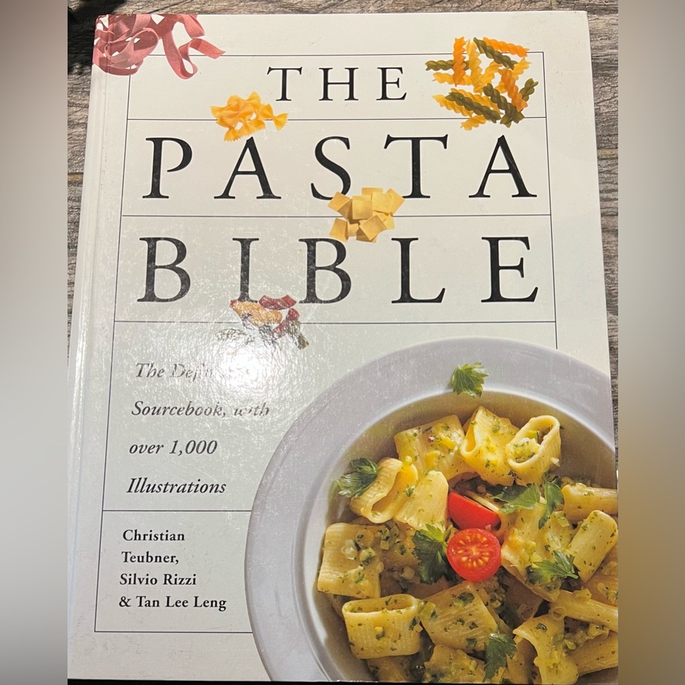 The Pasta Bible cookbook and reference source
